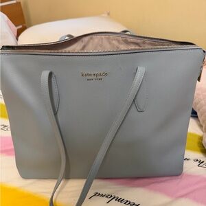 Kate Spade All Day Large Zip-Top Tote Ocean Beach